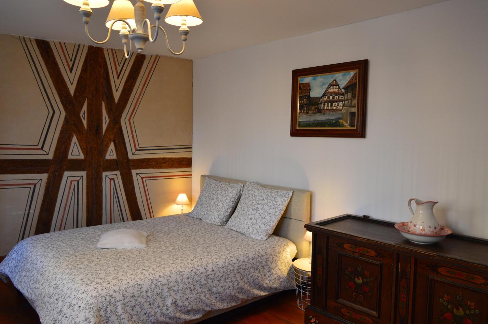 Maison Kobold Xvie Siecle Wissembourg Oda fotoğraf